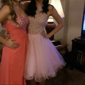 Prom dress on the right!
